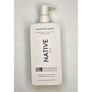 Native Scalp Refreshing 2 in 1 Shampoo and Conditioner Eucalyptus Mint, 16.5 oz